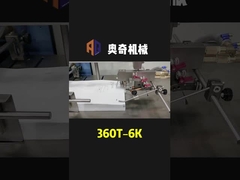 380V Handelspapier die Machine, 6 de Brief van de Gespplaat A4 het Vouwen Machine vouwen