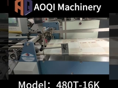 480T-16K automatische en eenvoudig te bedienen papier vouwmachine