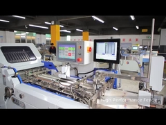 Automatische stapelvoeder met hoge uitstoot met aflevertafel Gemakkelijk te bedienen Voor opvouwapparatuur voor pamfletten