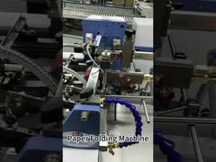 Drukpapier vouwmachine pamfletten folder medische verpakkingen brochure vouwmachine