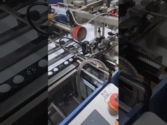 AOQI 12 Parallelle vouwpapiervouwmachine voor het vouwen van pamfletten met stapler