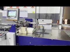 550T grootformaat kruisvouwpapier vouwmachine voor boekjes