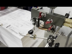 Toestel die A3-Document drijven die Machine met 480mm Breedte380v Macht vouwen