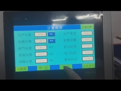 Verpakkingsmachine voor het opvouwen van commercieel papier