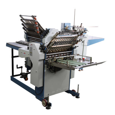50*105 mm kruisvouwbare vouwmachine voor het vouwen van pamfletten