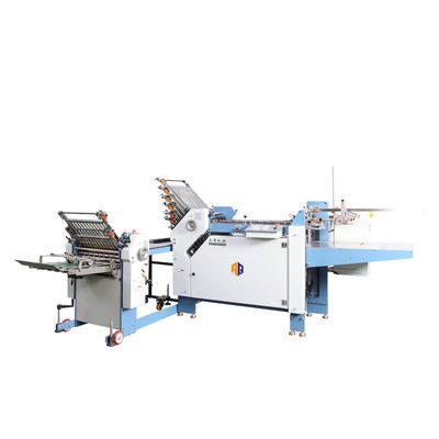 380V toestel die Handelspapier drijven die Machinebreedte 360mm vouwen