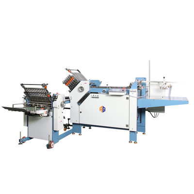 360mm A4 Document die Machine met Zachte Polyurethaanrol vouwen die Roloem ODM vouwen