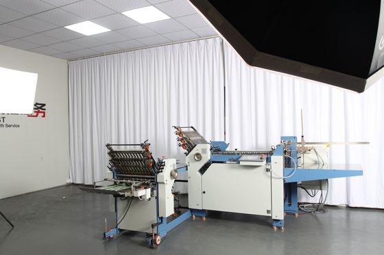 Dwarsvouwen Automatisch Document die Machine 380V voor Boekje het Maken vouwen