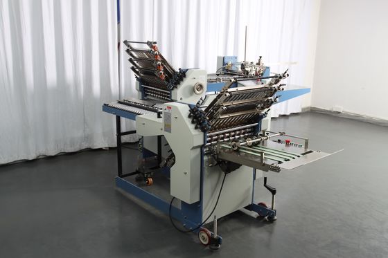 Dwarsvouwen Autodocument die Machine 360mm Breedte 8 vouwen Gespplaat met Tweede Post