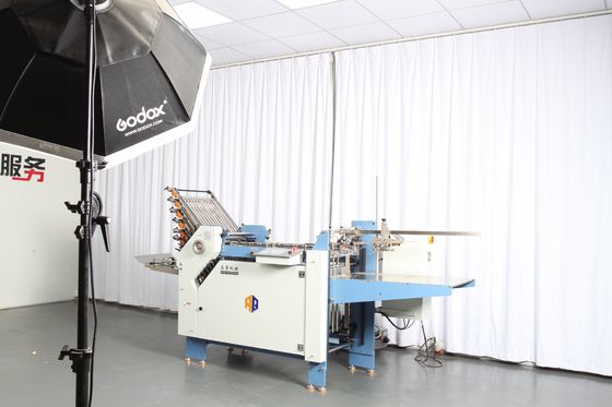 480mm Industrieel A3 Document die Machine met 12 Gespplaat vouwen
