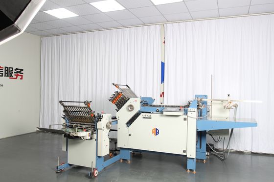 Automatisch Hoge snelheidsa3 Document die Machinebreedte 480mm voor Drukindustrie vouwen