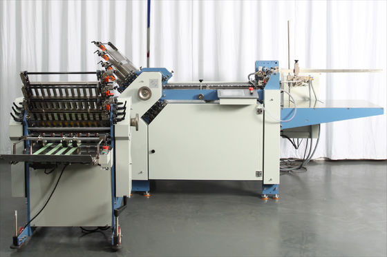 380V automatisch Dwarsvouwendocument die Machine voor Farmaceutische Pamfletten vouwen
