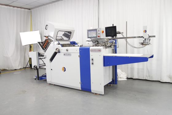 Ultrasone foldervouwmachine voor papier met dubbele spanning Inductie