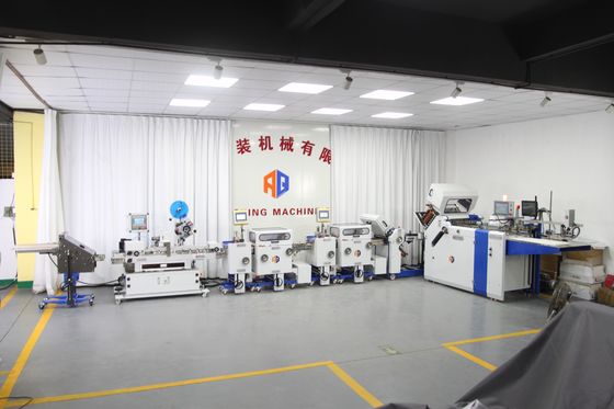 AOQI-Document Verwerking die het Pamfletsysteem vouwen van Machine Farmaceutisch Outsert