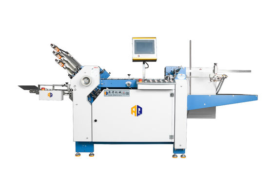 Hoogwaardige commerciële papiervouwmachine 200 m/min Dual Control Panel