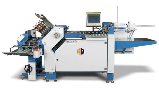 Automatische High Speed Cross Fold Paper Folding Machine Breedte 360 mm