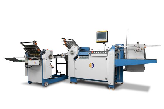 Grote papiervouwmachine met CE-goedkeuring
