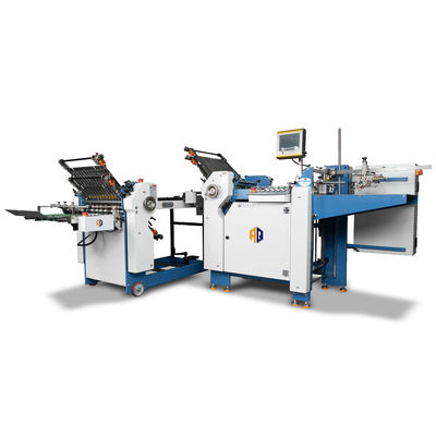 Automatische kruisvouwpapier vouwmachine PLC handmatige papiermap