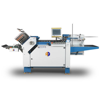 200m/min 14 Buckle Plates Commercial Paper Folding Machine met stapelvoeder