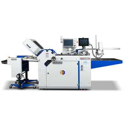 Vinnige grote format elektronische papiermap Buitenvouwmachine
