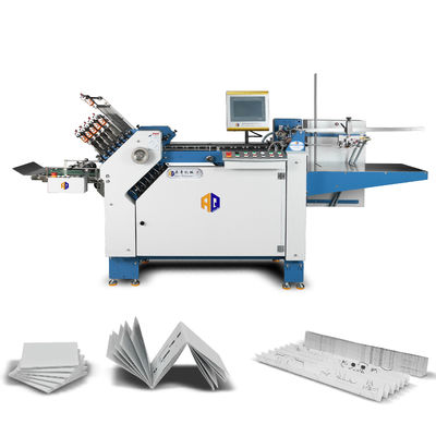 Hoogwaardige postpersapparatuur Commerciële papiervouwmachine voor het vouwen van instructiebladen