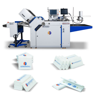 Machine voor het vouwen van farmaceutische pamfletten met detectie van paper jam voor de farmaceutische industrie