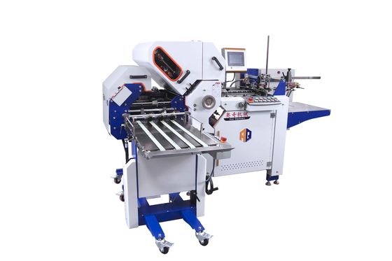 A4-papier folder Commerciële papier vouwmachine met kruismes Voor vouw handleiding