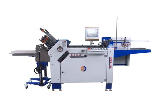High Speed Commercial Paper Sheet Folding Machine Voor Brochure Zigzag Folding Industrie Gebruik