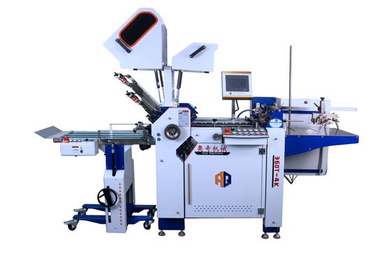 High Speed A4-papier vouwmachine met ultrasone dubbelplaat detectie