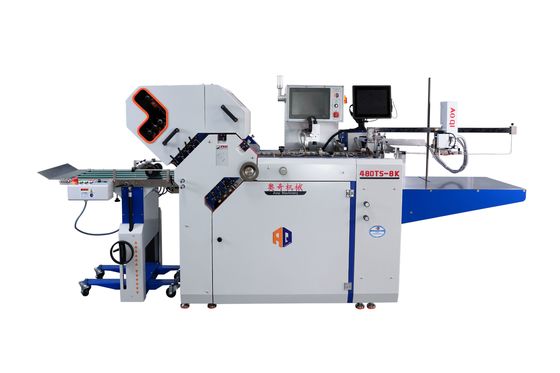 Automatische vouwmachine voor grootformaat folderpapier