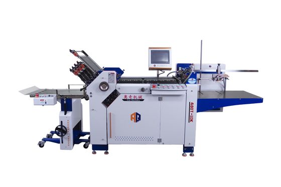 10 Buckle Plate Automatische papier vouwmachine voor farmaceutische pamfletten