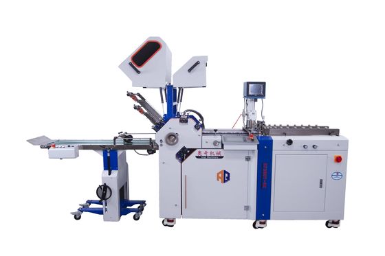 AOQI Continuous Load Suction Feeder Folding Machine met luchtzuigmap voor zelfmailer