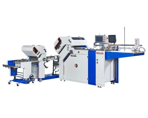Grootformaat 600*1000 mm AOQI-papiervouwmachine met kruisvouw voor de drukindustrie