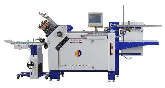 12 zakken A4 papier vouwmachine Automatische foldermachine voor pamfletten en handleidingen